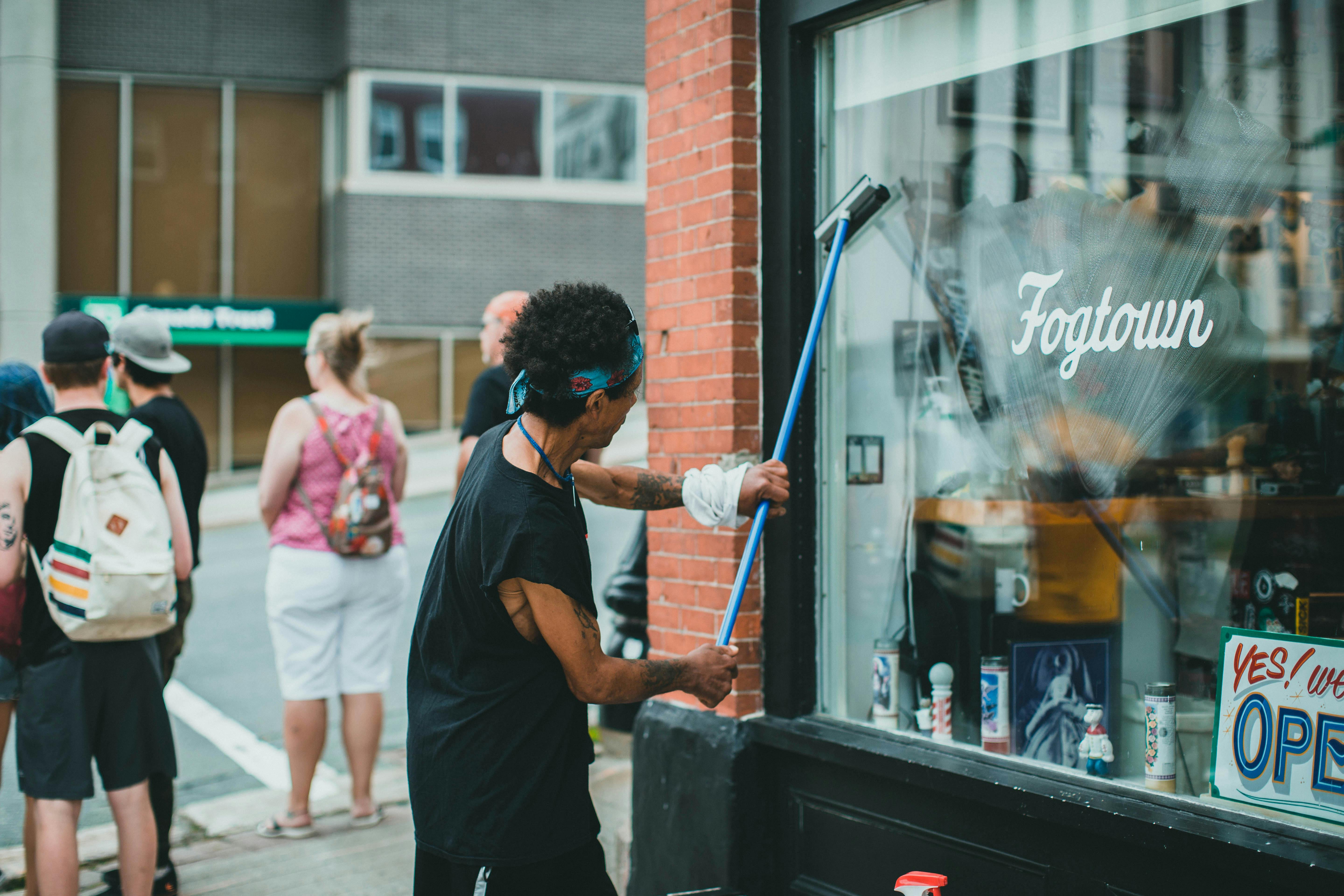 Business Storefront Cleaning service